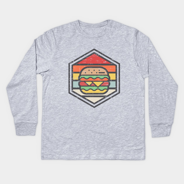 Retro Badge Burger Light